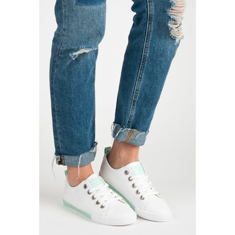 Tenisice na vezanje bijela 1