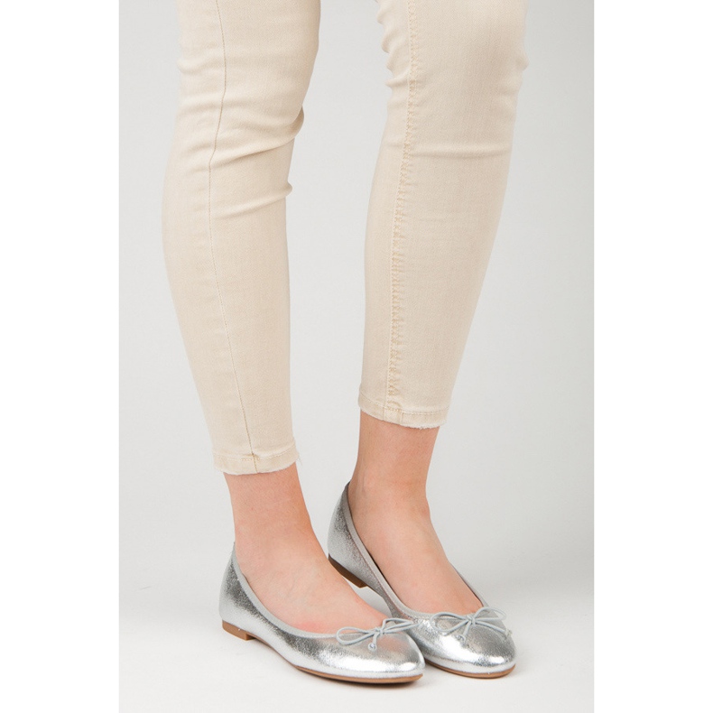 Seastar Srebrne balerine siva 1