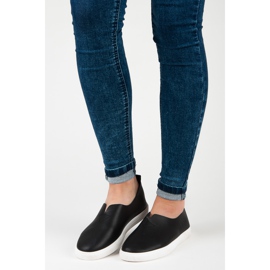 Crne slip-on tenisice crna 1