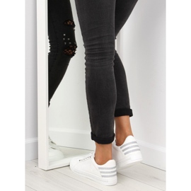 Bijele ženske tenisice SU09p Bijele bijela 2