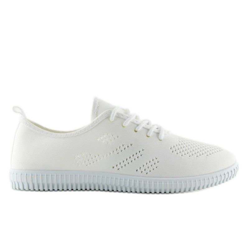 Ženske bijele tenisice LA10P bijele bijela 2