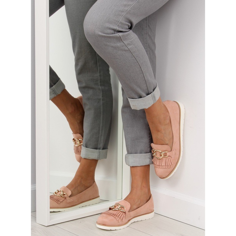 Ženske roze mokasinke G237 roze ružičasta 2