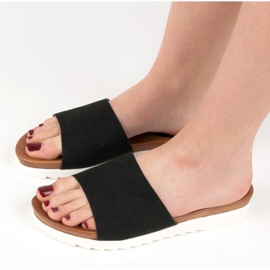 Crne antilop vinceza papuče crna 2