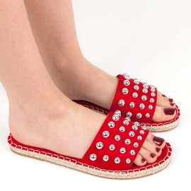 Seastar Japanke espadrile od antilopa crvena 1