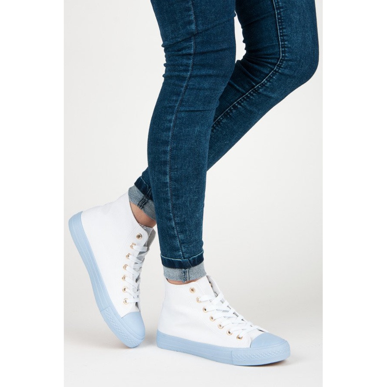 Coura Tenisice preko gležnja bijela 2