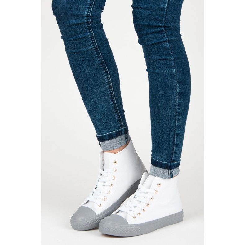 Coura Tenisice preko gležnja bijela 1