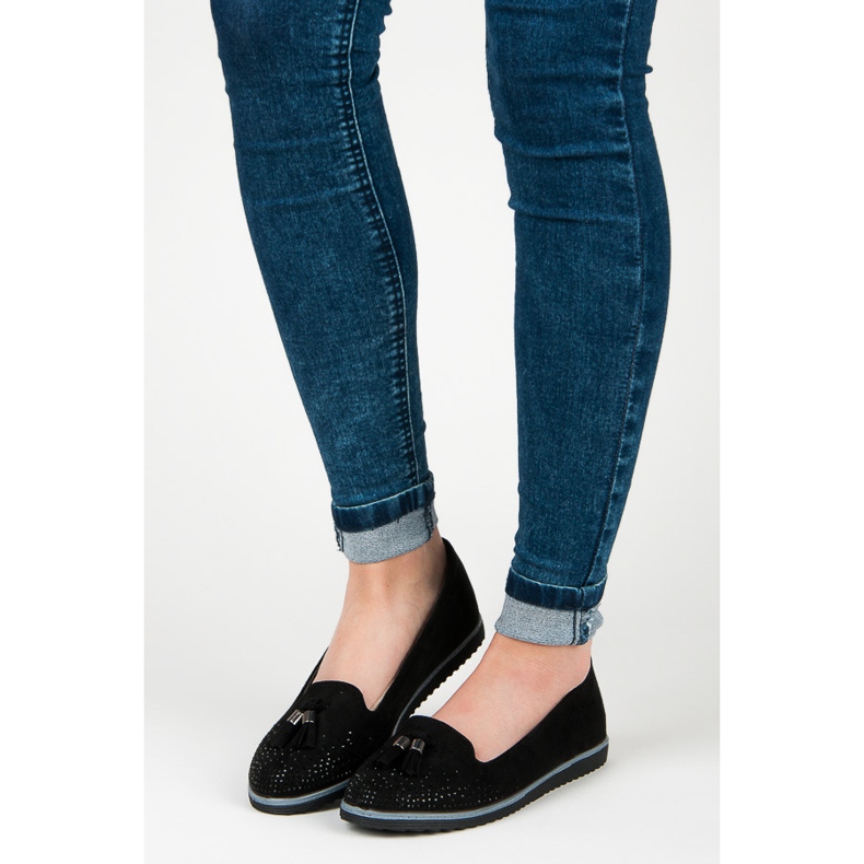 Muto Balerinke od antilopa s resama crna 1