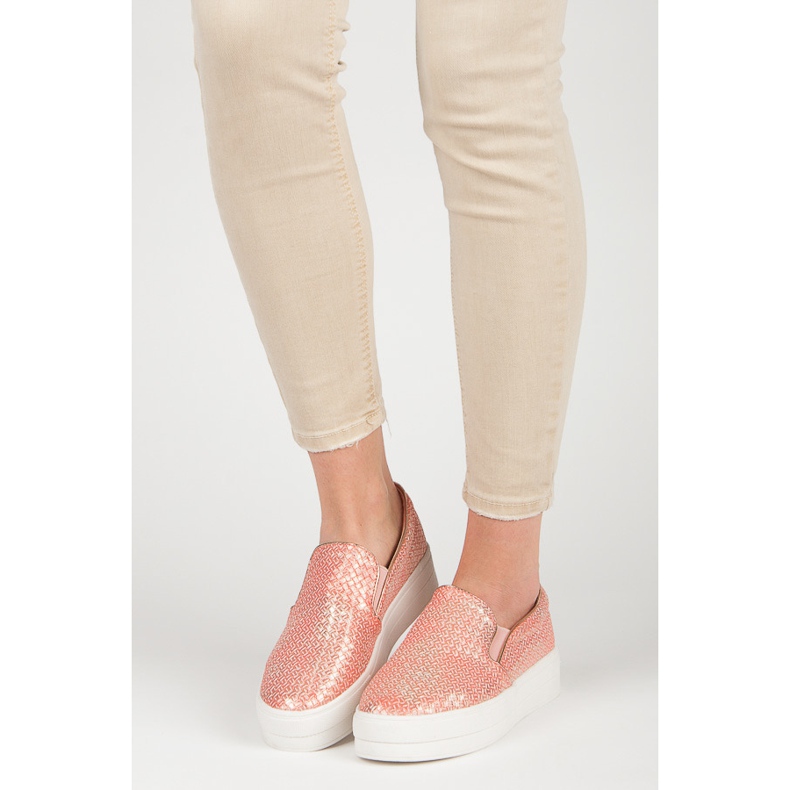 Seastar Tenisice na platformi ružičasta 1