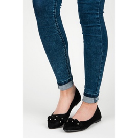 Seastar Balerinke od antilopa s V-izrezom crno 1