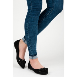 Seastar Balerinke od antilopa s V-izrezom crno 2