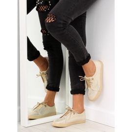 Zlatne ženske tenisice MB102 Gold zlatni 1