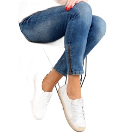 Bijele tenisice espadrile BB02P Bijele bijela 1