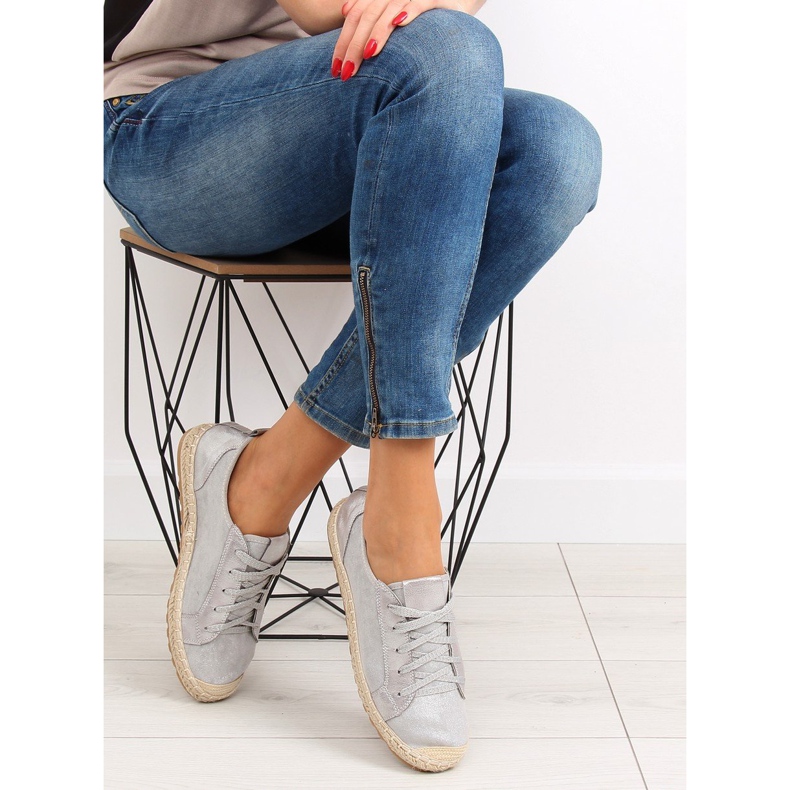 Sive tenisice espadrile BB02P Siva 1