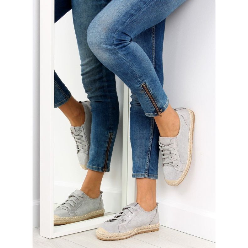 Sive tenisice espadrile BB02P Siva 2
