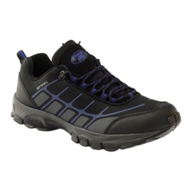 Atletico trekking sportska softshell crno plava siva 1