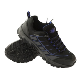 Atletico trekking sportska softshell crna plava siva 3