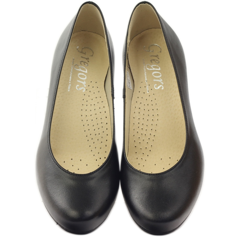 Ženske pumpe Gregors 702 crne crna 4