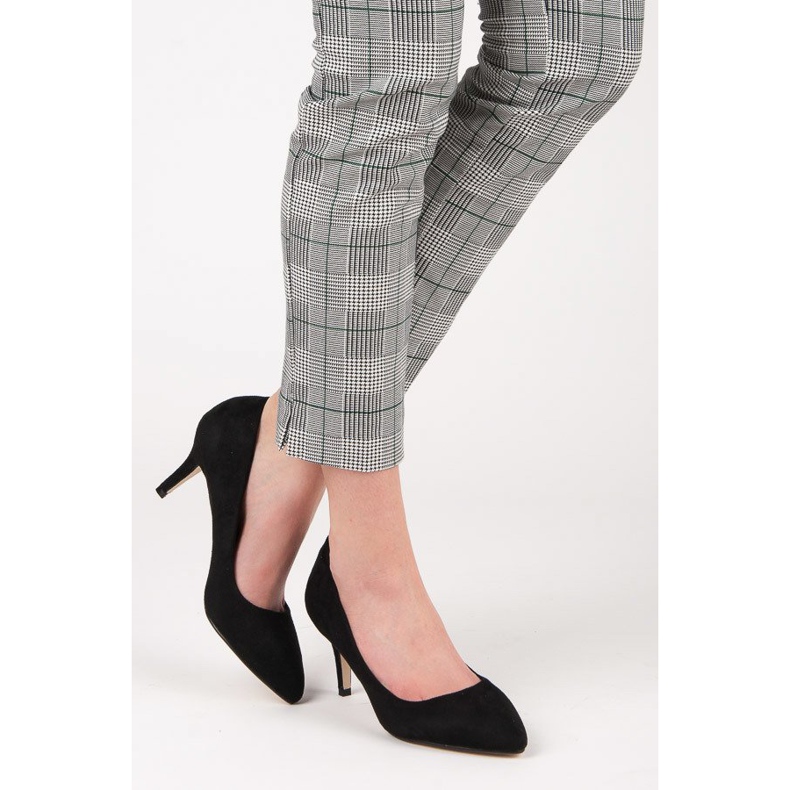 Pumpe od antilopa na visokim potpeticama crna 2