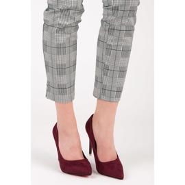 Maroon visoke potpetice crvena 1