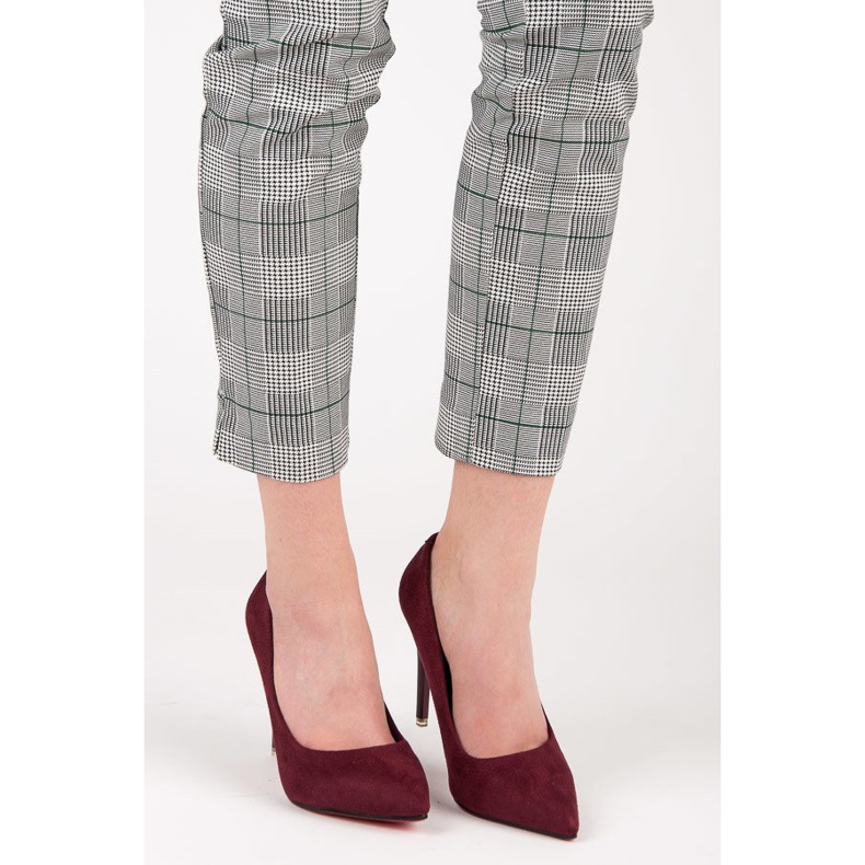 Maroon visoke potpetice crvena 1