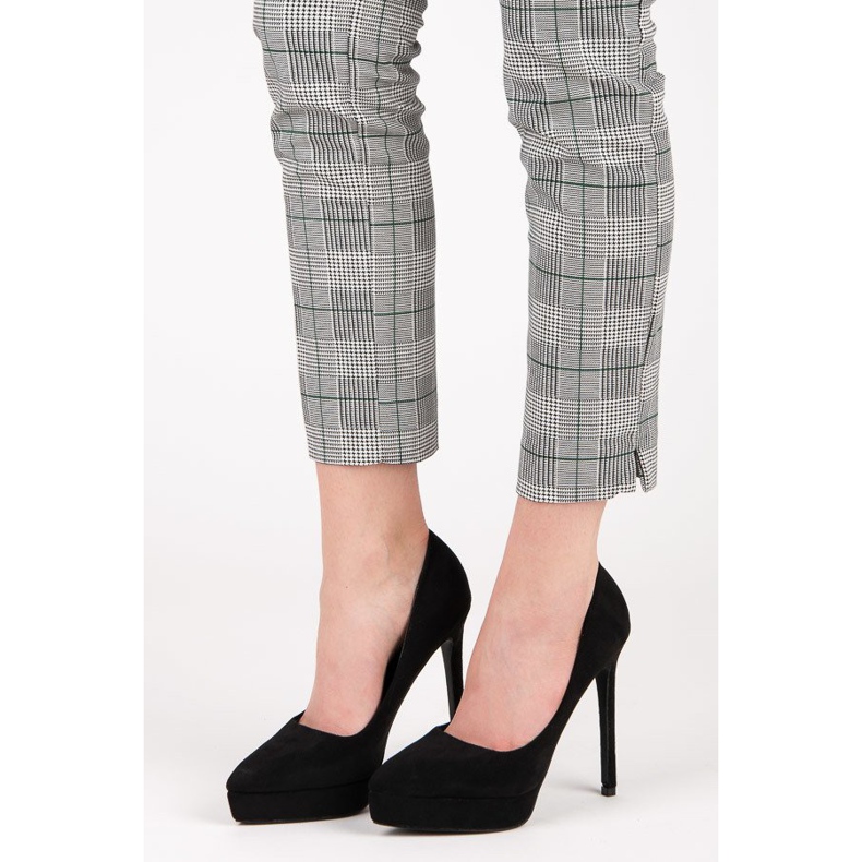 Bestelle Suede pete na platformi crna 1