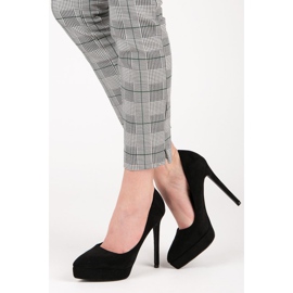 Bestelle Suede pete na platformi crna 2