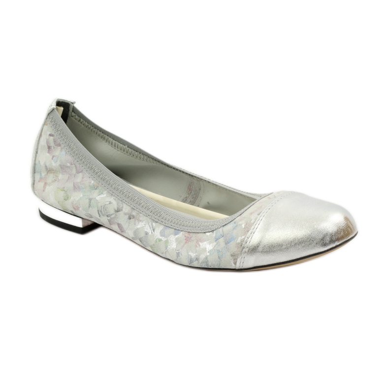 Ženske balerinke elastična Gamis 1402 siva raznobojna 2