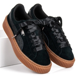 Puma Suede Platform Bubble WN`S crna 1