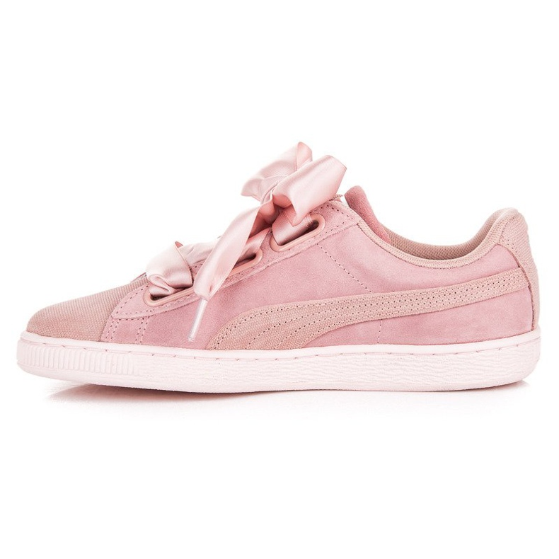 Puma Suede Heart Pebble WN`S ružičasta 1