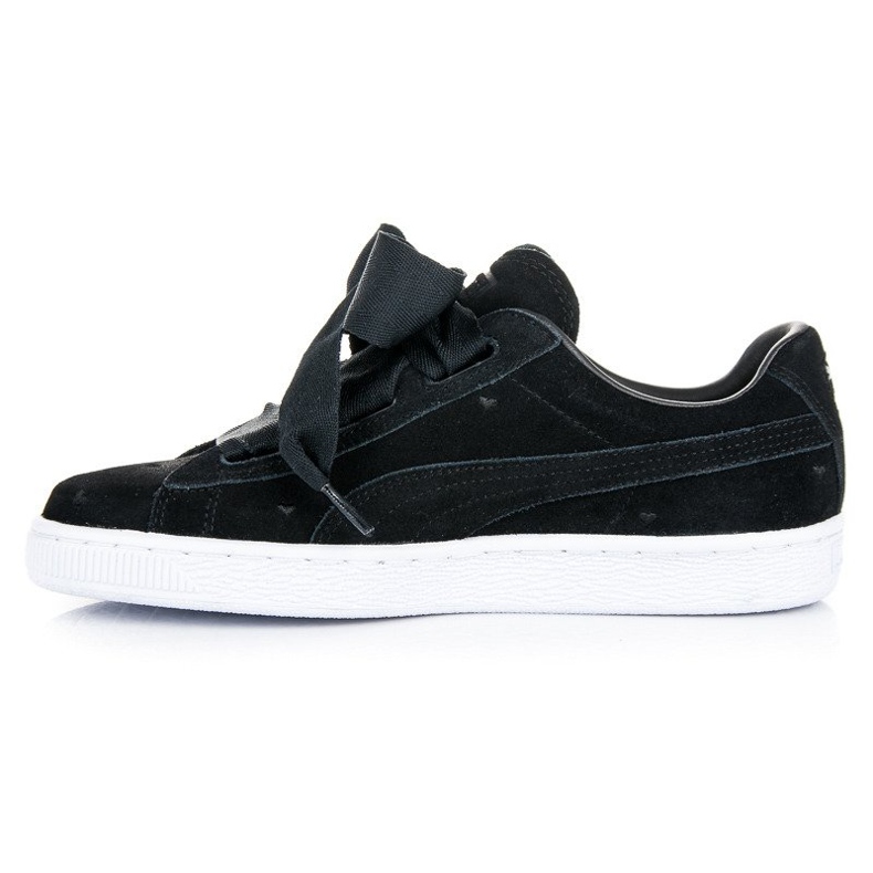 Puma Suede Heart Valentine Jr crno 1