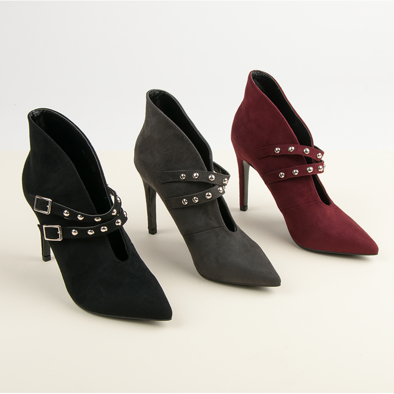 Cm Paris Proljetne šiljaste čizme crno 1