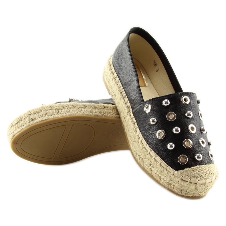 Crne espadrile 7680 crne crna 2