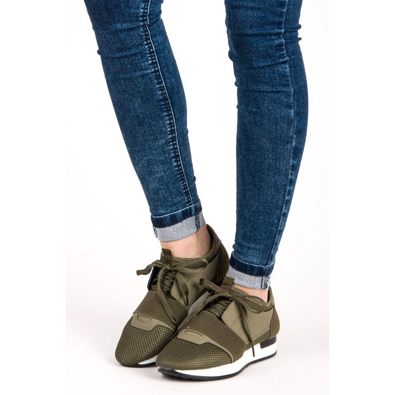 Slip-on sportske cipele zelena 2