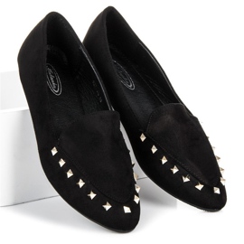 Slip-on cipele s čepovima crno 1
