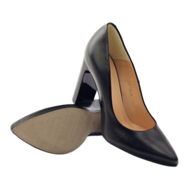 Klasične pumpice na stupu ESPINTO 689 crna 3