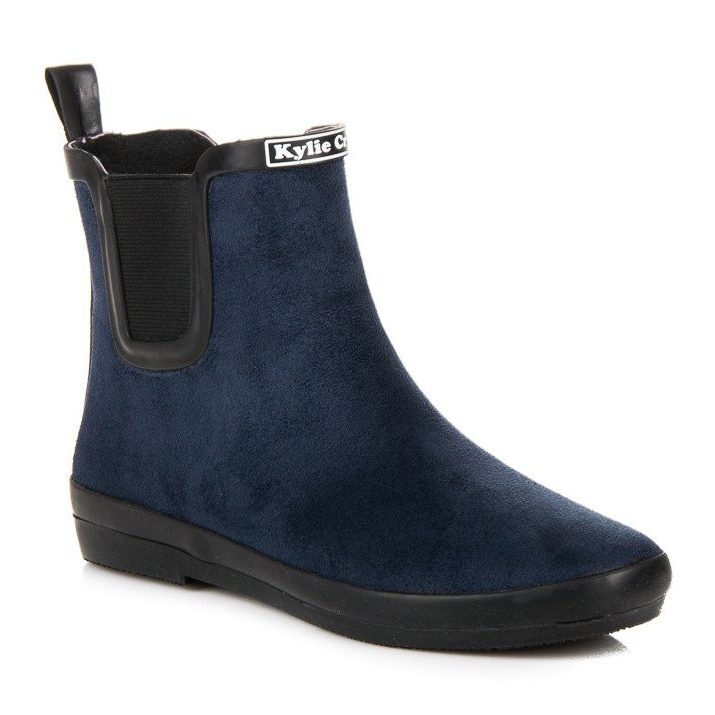 Kylie Ženske galoše od antilopa tamnoplava 1