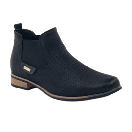 Crne Slip-on čizme Filippo Jodhpur crna 1