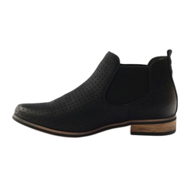 Crne Slip-on čizme Filippo Jodhpur crna 2