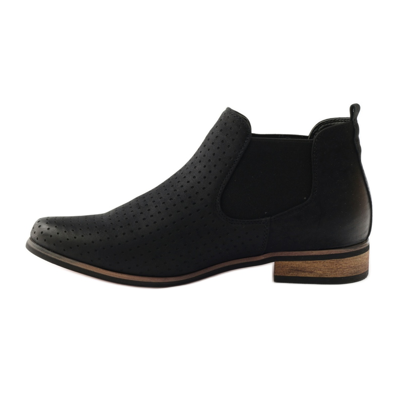 Crne Slip-on čizme Filippo Jodhpur crno 2