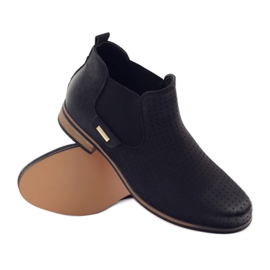Crne Slip-on čizme Filippo Jodhpur crna 3