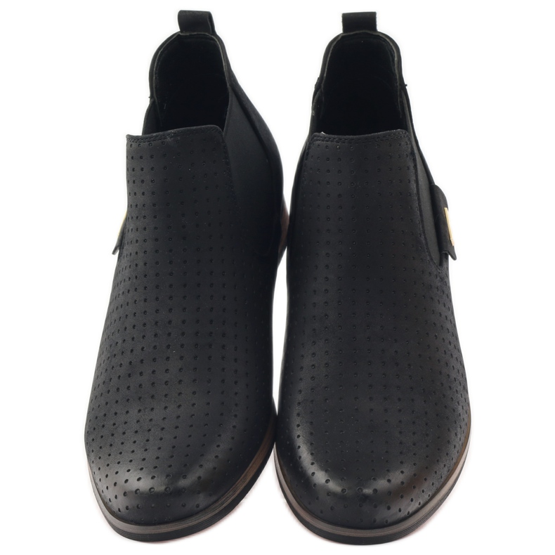 Crne Slip-on čizme Filippo Jodhpur crna 4