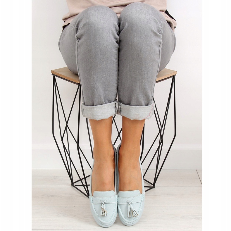 Plave ženske mokasinke 3147 L. Plave plava 2