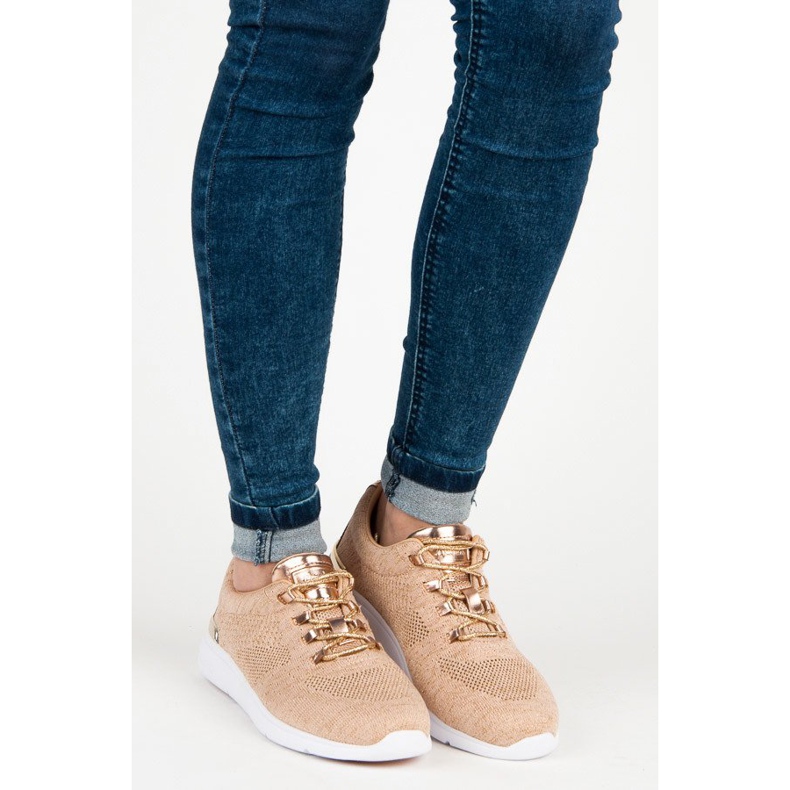 American Club Američke tenisice smeđa žuta boja 1