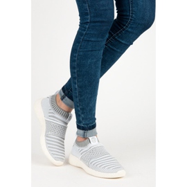 Kylie Slip-on tekstilne tenisice siva 2