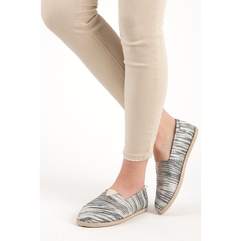 Rebraste espadrile crna 1