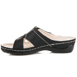 Hasby Udobne ljetne papuče crna 1