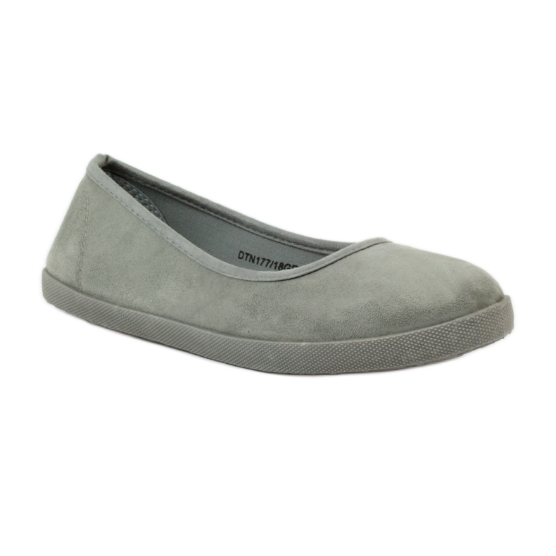 McKey Sive tenisice, slip-on tenisice siva 1
