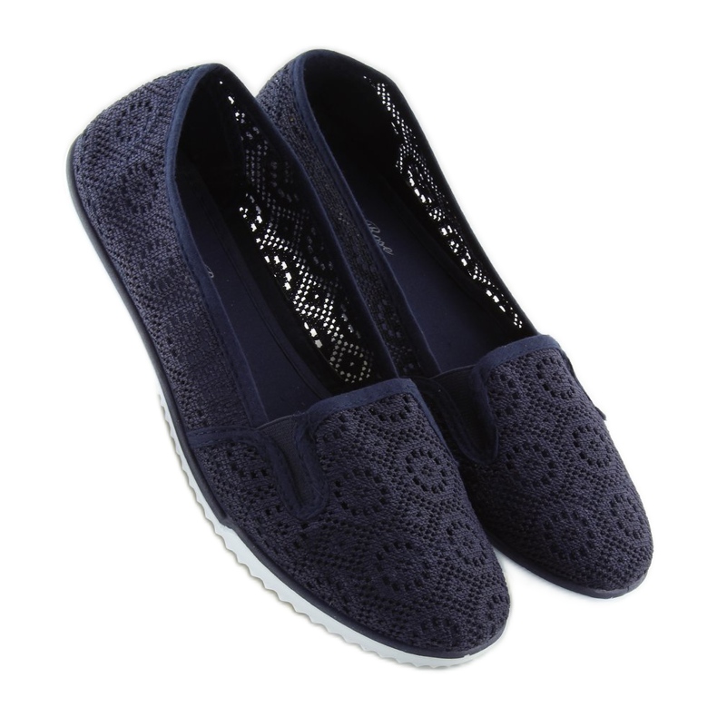 Mornarskoplave čipkane gaćice MN70 D.BLUE mornarsko plava 1