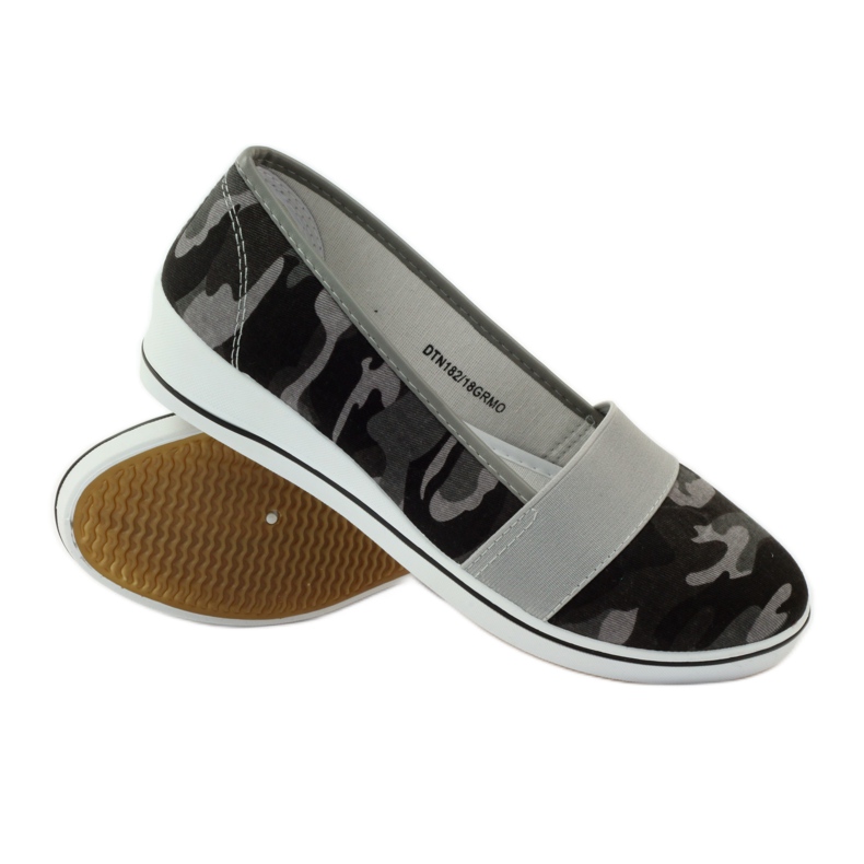 Mckey 182 camo tenisice s klin petom zelena 3