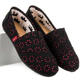 L. Day Klizne espadrile crno 2